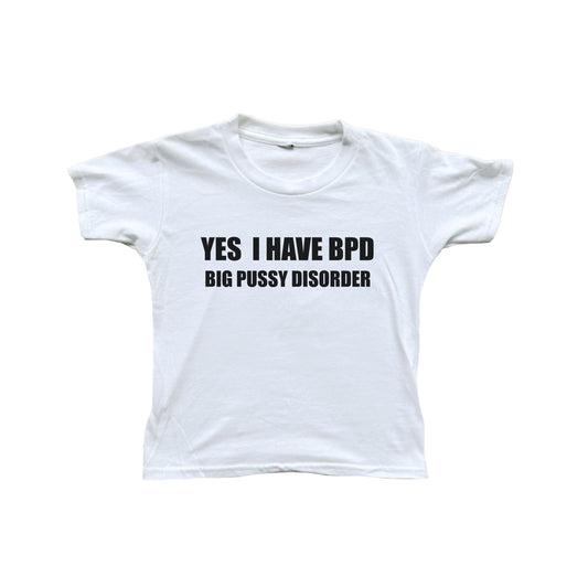 ‘BPD’ baby tee